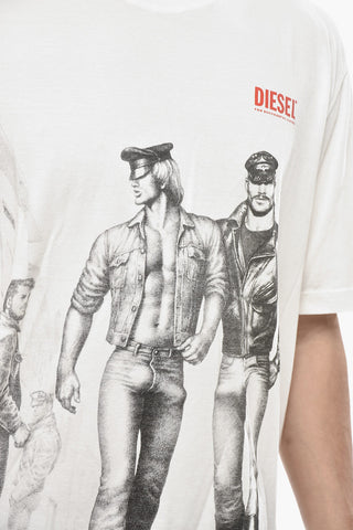 TOM OF FINLAND Rundhals-T-Shirt PR-T-JUST-P5 mit Print