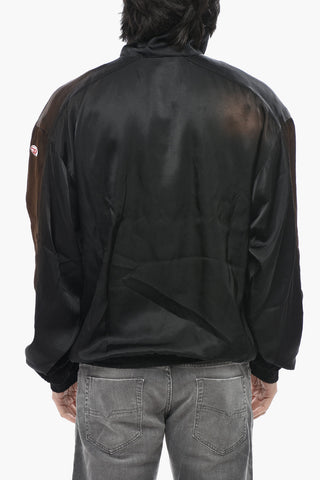Bomber Jacket J-SMASH with Acid Wash Effect