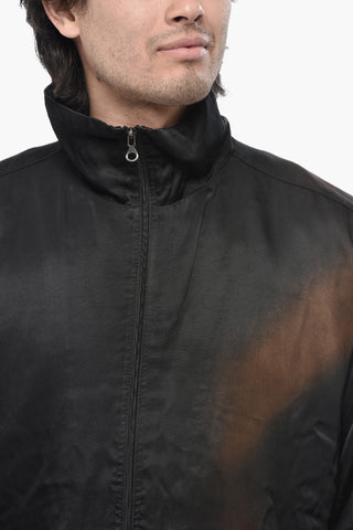 Bomberjacke J-SMASH mit Acid-Wash-Effekt