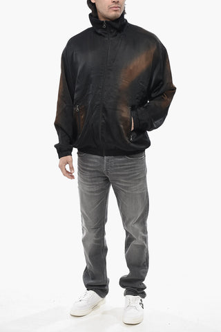 Bomberjacke J-SMASH mit Acid-Wash-Effekt