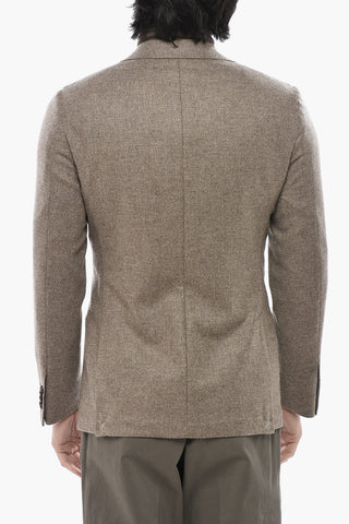 CC COLLECTION Giacca in Lana Vergine con Revers Classico