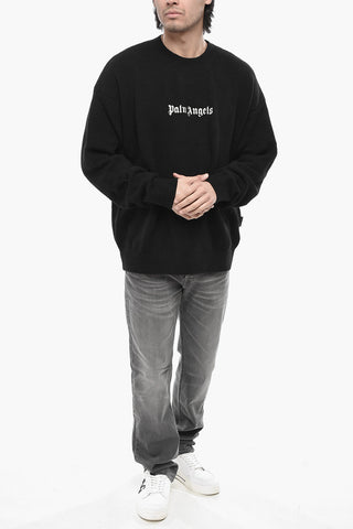 Rundhalspullover CLASSIC LOGO mit Besticktem Logo