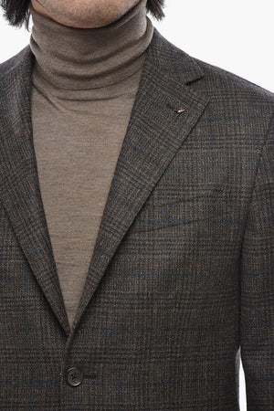 CC COLLECTION Blazer a due Bottoni in Lana Vergine e Cashmere