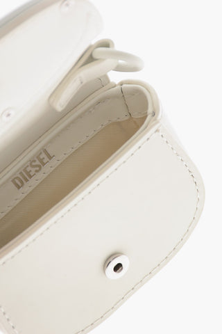 Münztasche aus Leder mit Kette