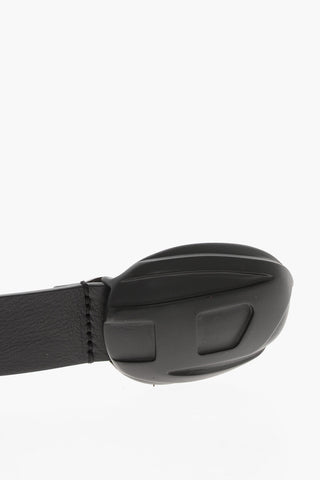 Leather Belt Solid-Color 30mm