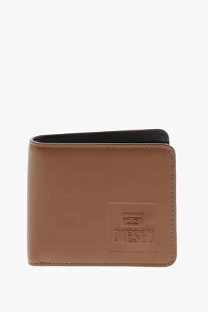 Vegan Leather Wallet with Embossed Logo