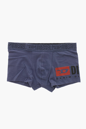 Stretch Cotton Boxers UMBX-DAMIEN-H With Front Logo