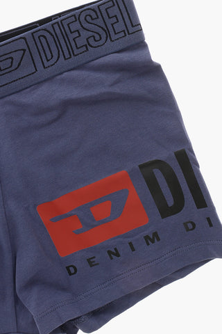 Stretch Cotton Boxers UMBX-DAMIEN-H With Front Logo
