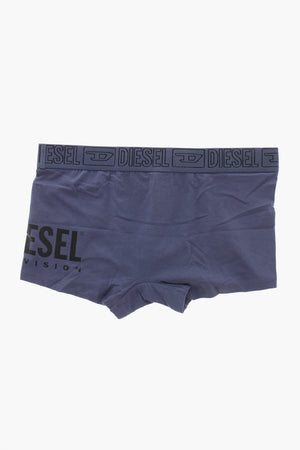 Stretch Cotton Boxers UMBX-DAMIEN-H With Front Logo