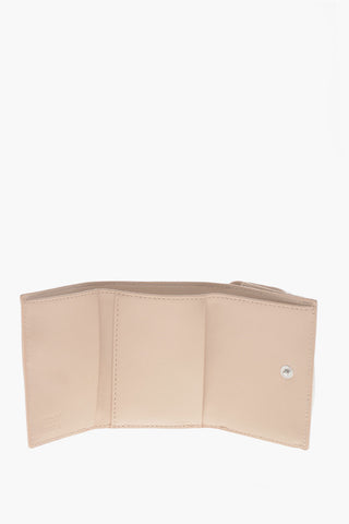 Mini Portafoglio in Pelle Vegan con Maxi Monogram
