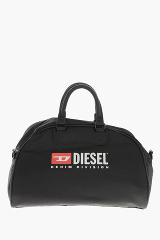 Borsa da Viaggio RINKE a Tinta Unita con Logo Frontale