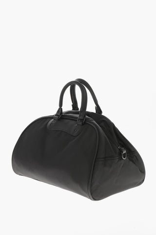 Borsa da Viaggio RINKE a Tinta Unita con Logo Frontale