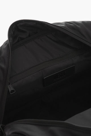 Borsa da Viaggio RINKE a Tinta Unita con Logo Frontale