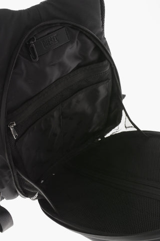 Solid-Color Backpack with Maxi Logo