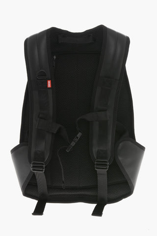 Einfarbiger Rucksack Mit Maxi-Logo