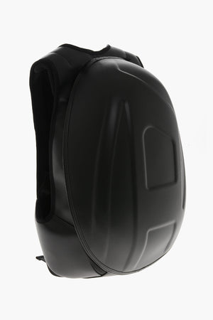 Einfarbiger Rucksack Mit Maxi-Logo