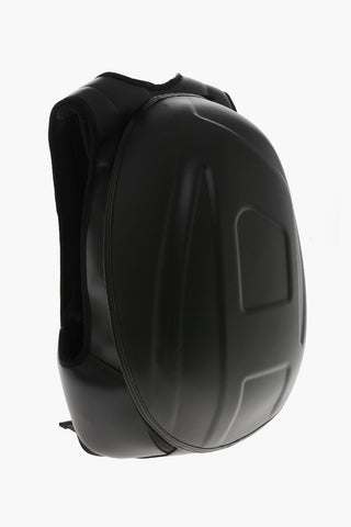 Einfarbiger Rucksack Mit Maxi-Logo