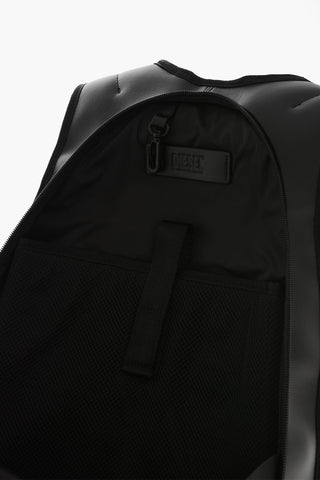 Solid-Color Backpack With Maxi Logo