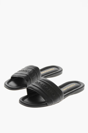 Lederslides HOTEL mit geprägtem Logo