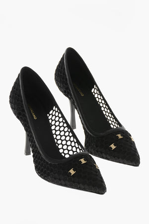 Pumps KRISTEN aus Mesh mit 10 cm Stilettoabsatz