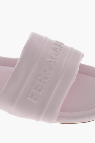 Leather Slides HOTEL with Embossed Logo