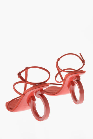 Suede Sandals ELINA With 11cm Iconic Heel