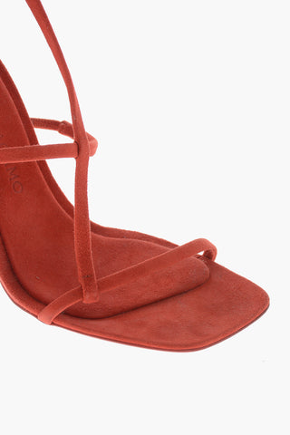 Suede Sandals ELINA With 11cm Iconic Heel