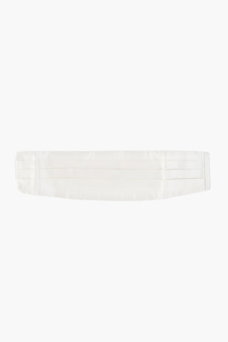 Pleated Satin Cummerbund