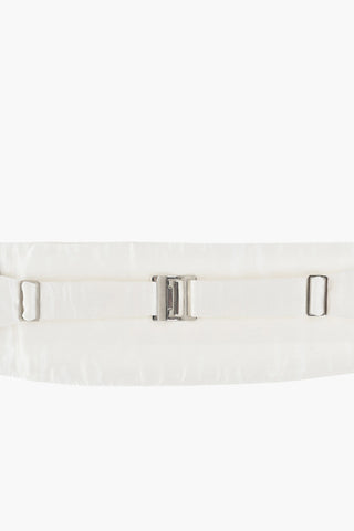 Pleated Satin Cummerbund