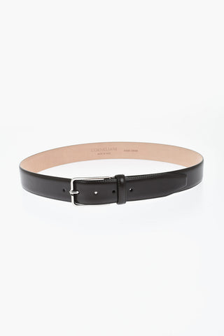Leather Belt With 30mm Metal Buckle