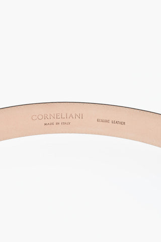 Leather Belt With 30mm Metal Buckle