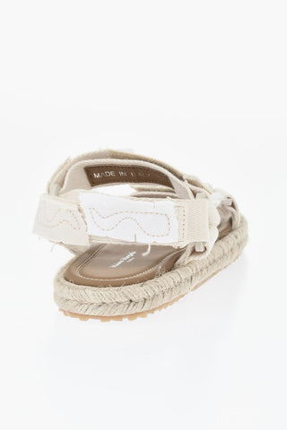 MM22 Canvas Sandals with Rope Sole