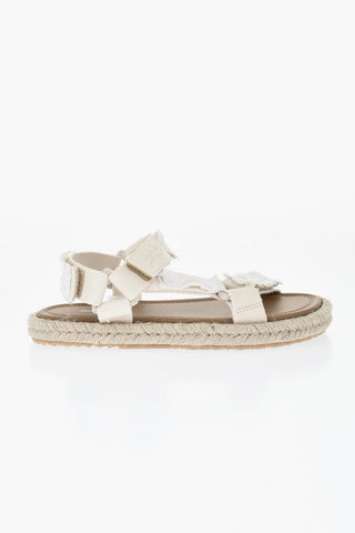MM22 Canvas Sandals with Rope Sole