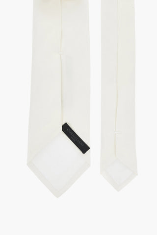 Einfarbige Seidenkrawatte