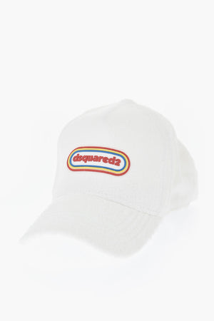 Cappello Baseball in Spugna di Cotone con Logo in Rilievo