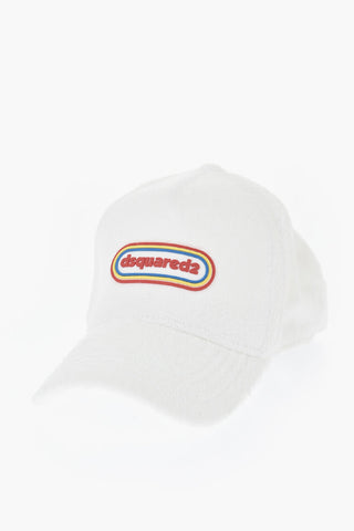 Cotton Terry Baseball Cap with Embossed Logo