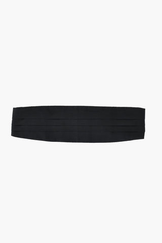 Pleated Satin Cummerbund