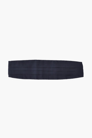 Pleated Satin Cummerbund