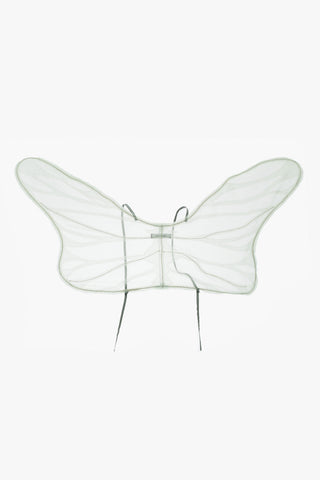 Ali da Farfalla in Organza con Spalline Sottili