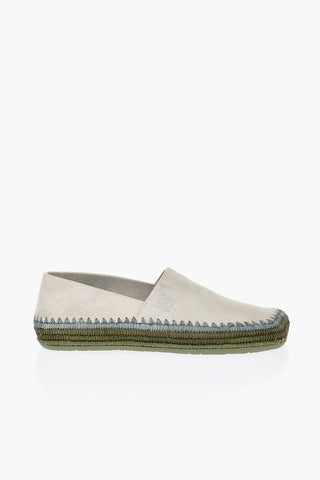 PAULA'S Suede Espadrilles with Rubber Sole