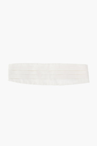 Cummerbund Pieghettata in Raso
