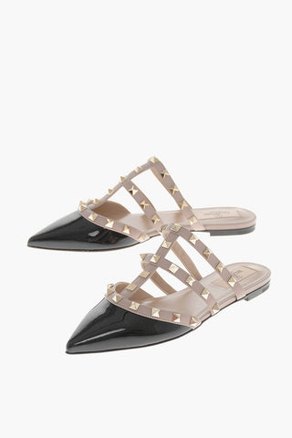 Mules in Vernice ROCK con Borchie