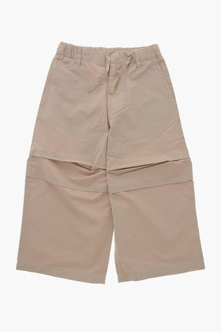 MM6 Cotton Pants with Elastic Waistband