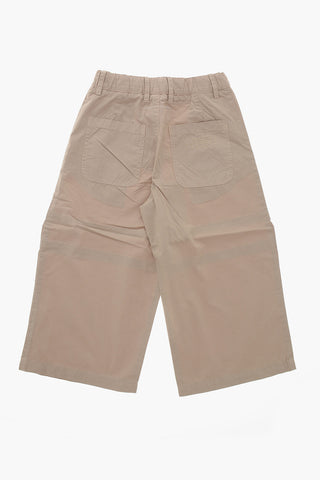 MM6 Cotton Pants with Elastic Waistband