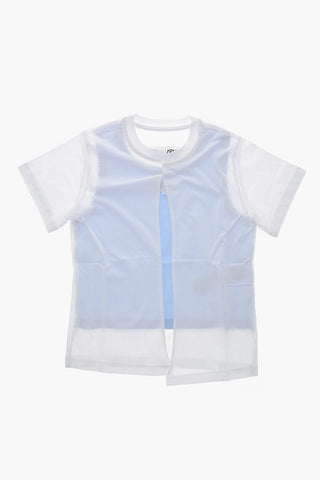 MM6 T-shirt Girocollo in Cotone