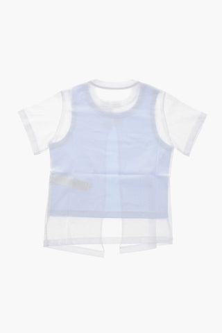 MM6 T-shirt Girocollo in Cotone