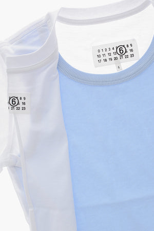 MM6 T-shirt Girocollo in Cotone
