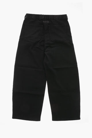 MM6 Jeans Wide Leg a Lavaggio Scuro
