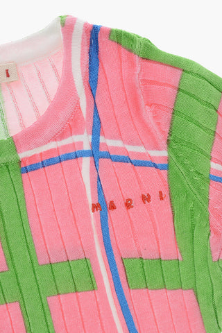 T-shirt Girocollo Color Block