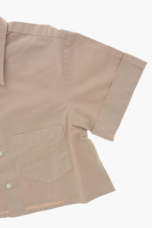 MM6 Camicia in Cotone con Taschino 